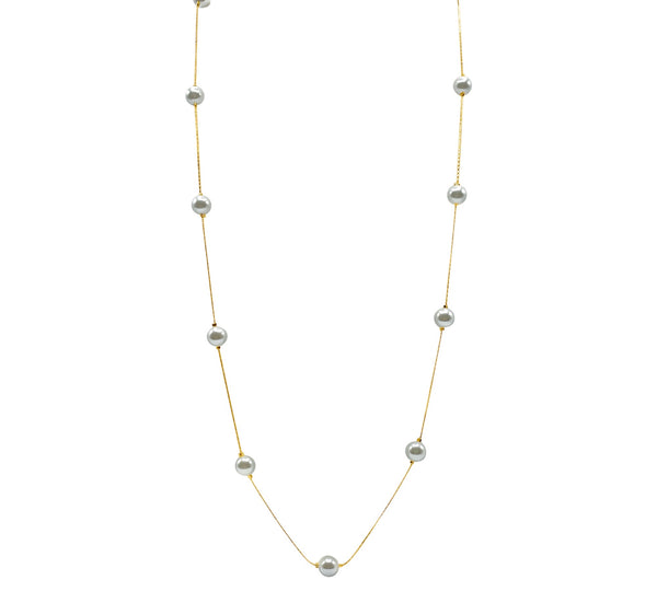 Pearl Love Long Necklace