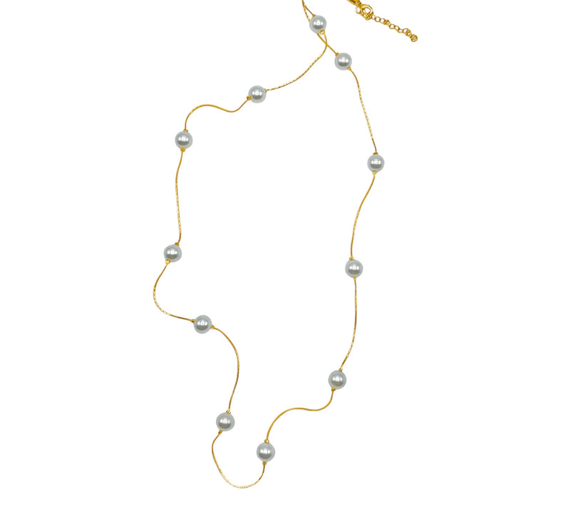 Pearl Love Long Necklace