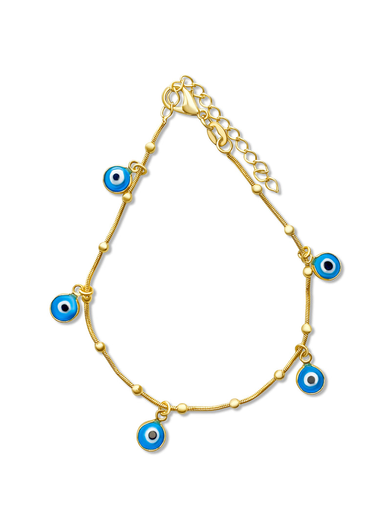 Evil Eye Dangle Bracelet