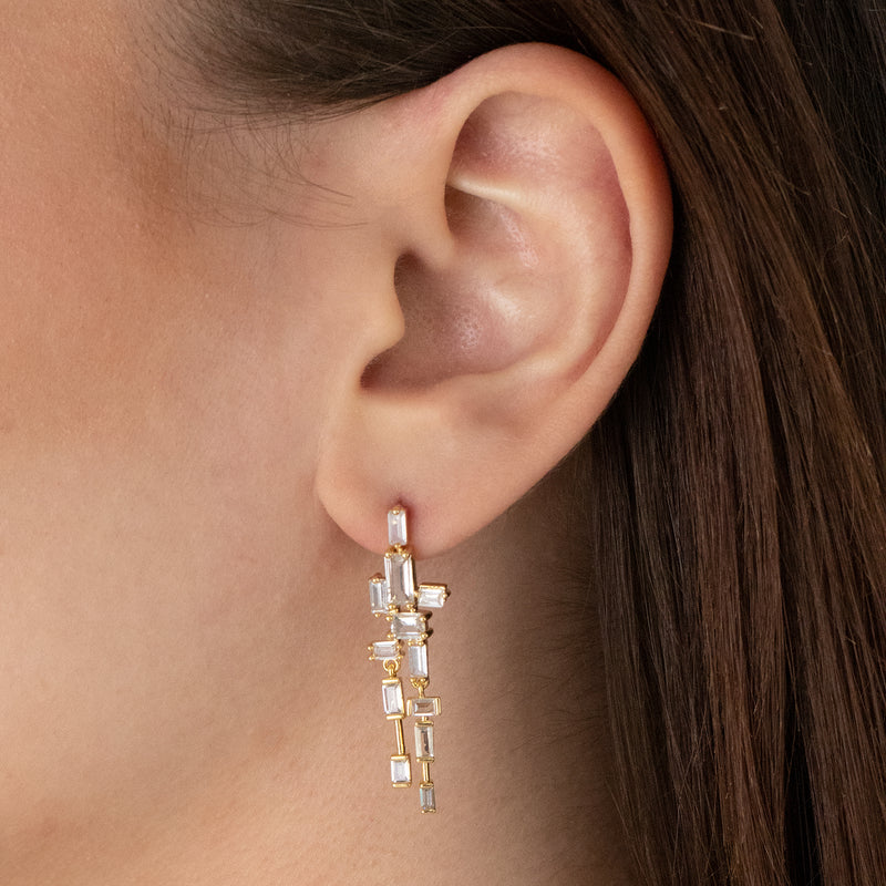 Crystal Drop Earrings