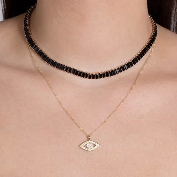 Mini Evil Eye Necklace